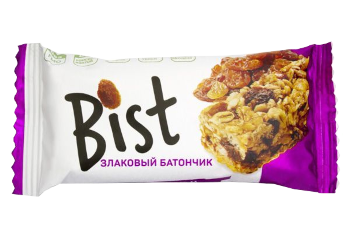 Злаковый батончик Bist злаки, изюм 