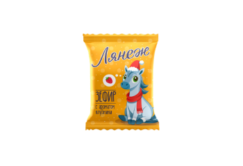 Зефир Лянеж с ароматом клубники 28 г неглаз. (Лошадка)